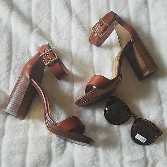 Ted Baker London Shoes - TED BAKER Tan Sandal Heels Sz 39/9